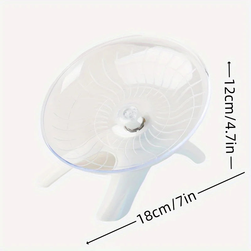 Small Pet Silent Running Practice Wheel Hamster Mouse Hedgehog Parrot Ideal Choice for Small Animals Quiet and Safe Choice